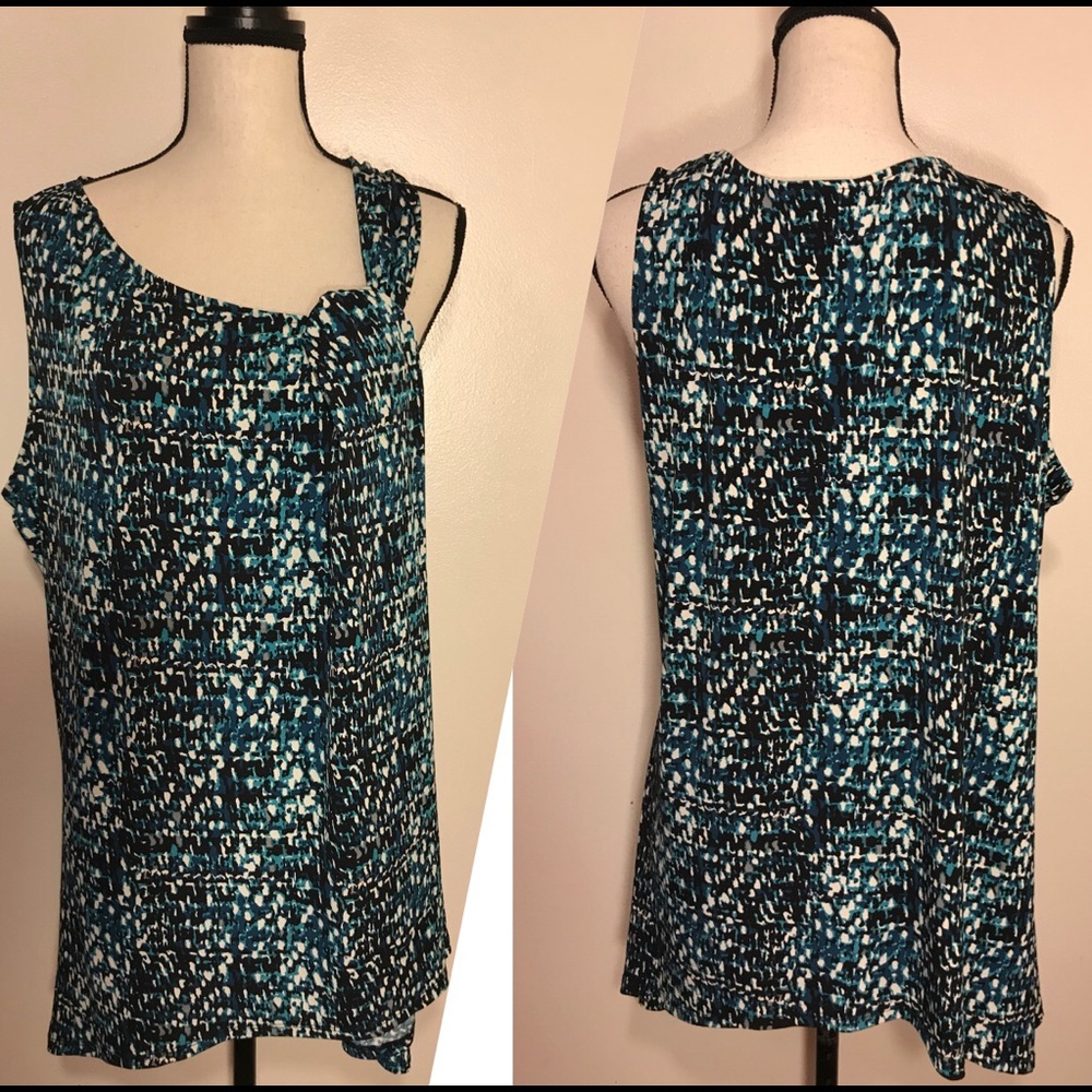 AVENUE Women Sleeveless Top Blouse Sz 18 20 Shirt